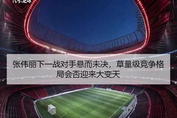 张伟丽下一战对手悬而未决，草量级竞争格局会否迎来大变天（Kering）